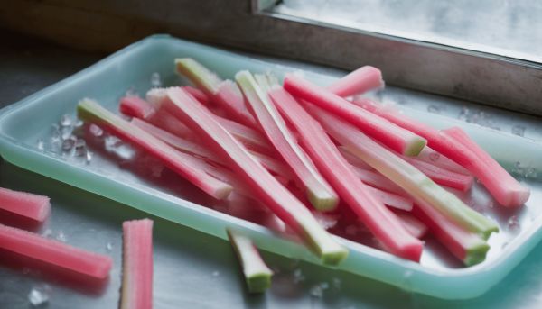 Congeler de la rhubarbe : la méthode surprenante pour la garder fraîche